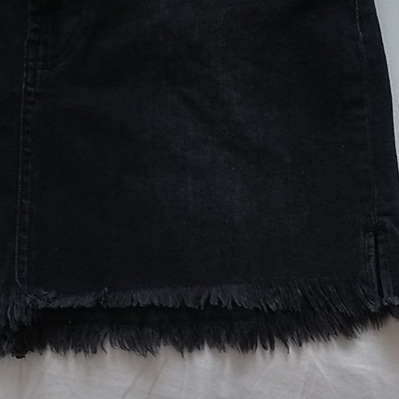 Oneteaspoon Black Swan 2020 Mini Denim Skirt - Picture 4 of 5